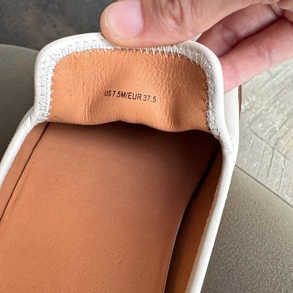 Vince Canella Leather Slip On Mules - Picture 7 of 7